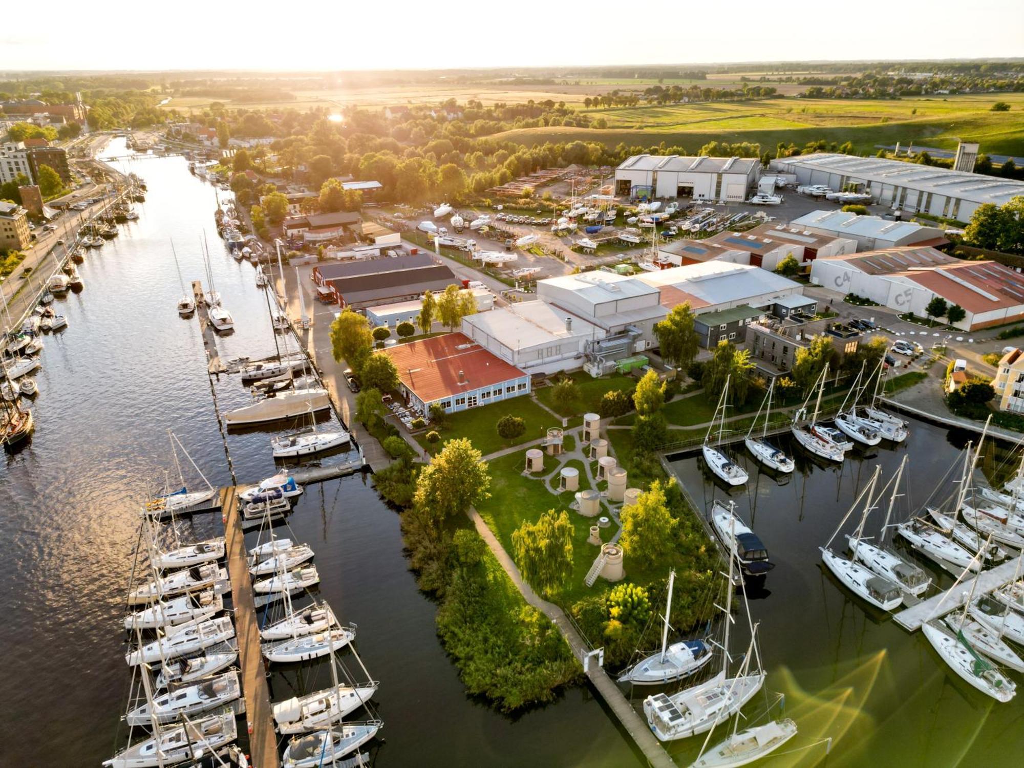 Slube Am Yachthafen Greifswald Hotel Eksteriør billede